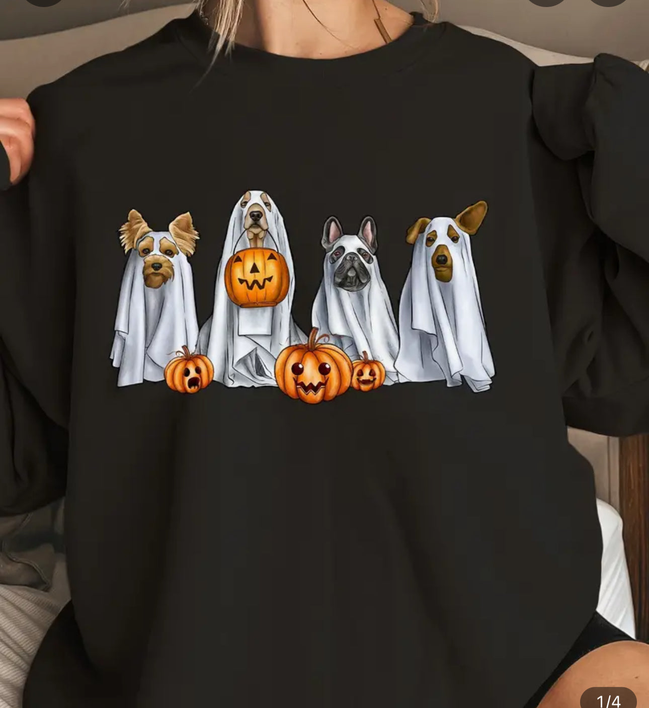 Sudadera de Halloween para mujer