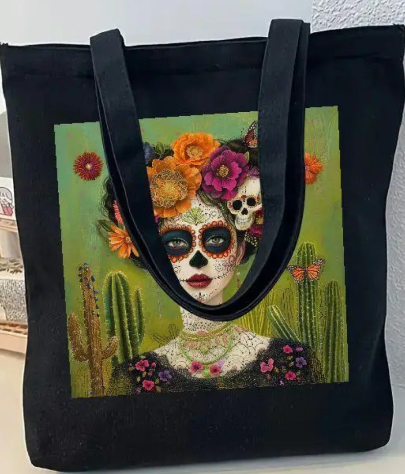 Bolsa de mano del Día de Muertos