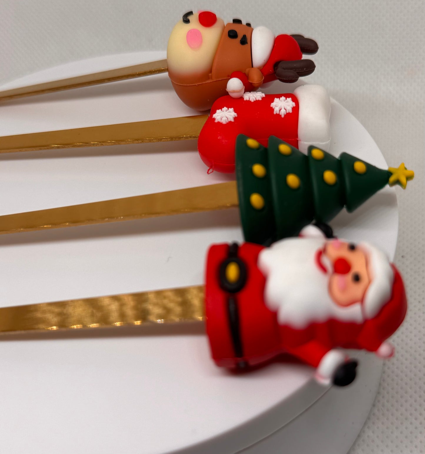 Christmas Coffee Spoons And Forks Set