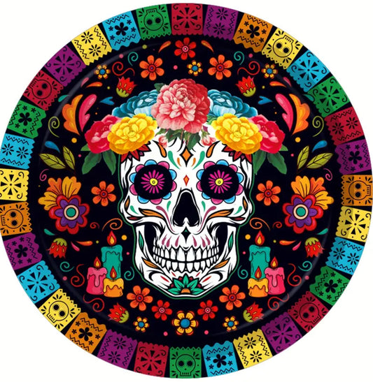 Plato del Día de Muertos