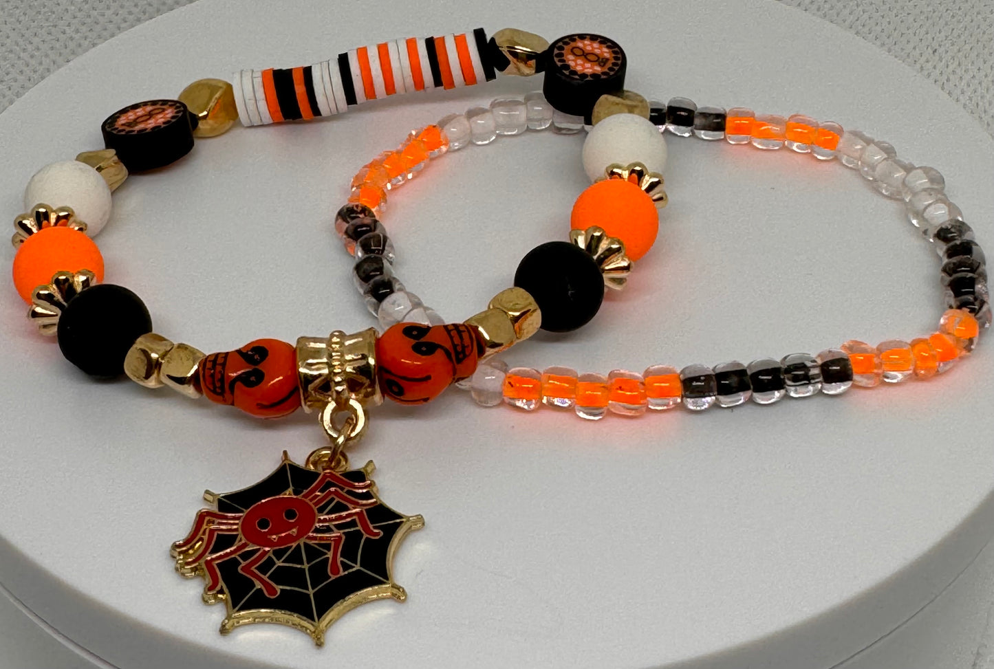 Pulsera de araña de Halloween